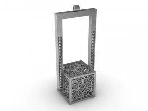 pendant cube 3D Print Model
