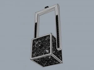 pendant cube 3D Print Model