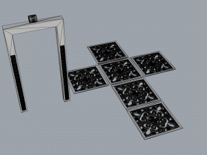 pendant cube 3D 打印模型