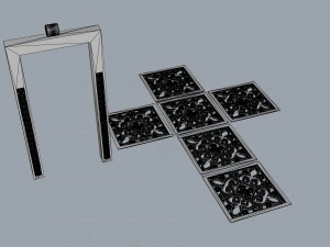pendant cube 3D Print Model