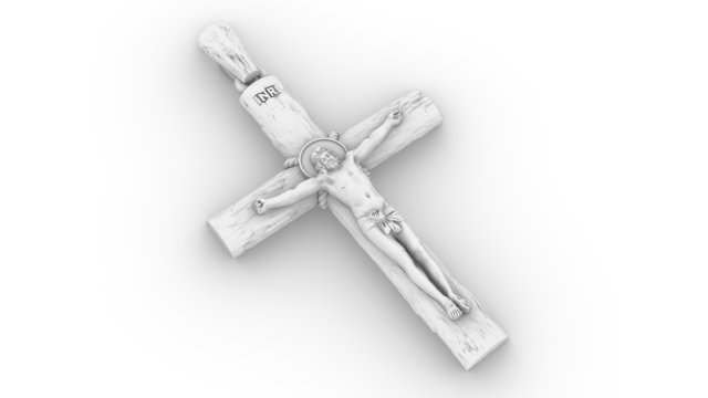 cross with savio Modelo de Impressão 3D .c4d .max .obj .3ds .fbx .stl .blend 