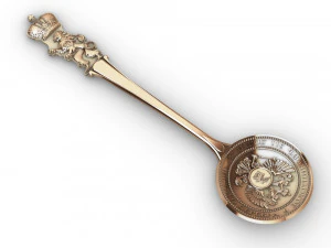 vintage spoon russian empire 3 item 3D Print Model