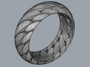 ring chain Modello di stampa 3D