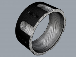 ring revolver sw 460 3D Print Model