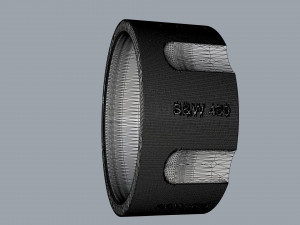 ring revolver sw 460 3D Print Model