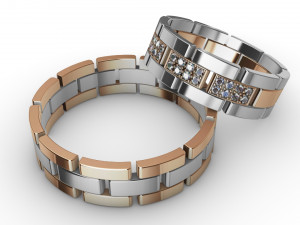 rings rollex Modèles 3D en vedette