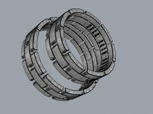 rings rollex Modèles 3D en vedette