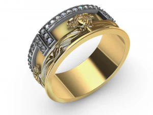 ring Medusa Gorgona 3D printmodel
