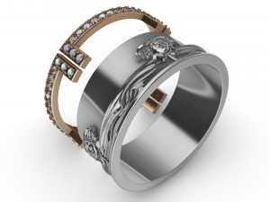 ring medusa gorgona 3D Print Model