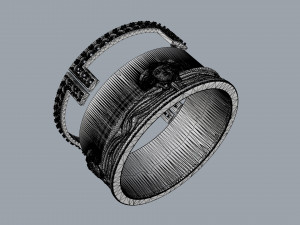 ring medusa gorgona 3D Print Model