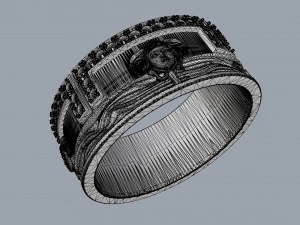 ring medusa gorgona 3D Print Model