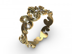 ring pattern 3D-printmodel