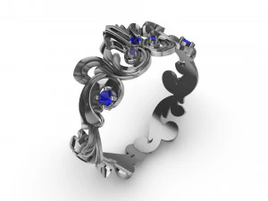 ring pattern 3D Print Model