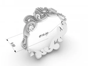 ring pattern 3D Print Model