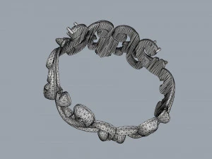 ring pattern 3D Print Model