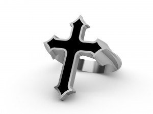 ring victorian gothic 3D-printmodel
