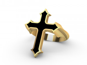 ring victorian gothic Model Cetak 3D