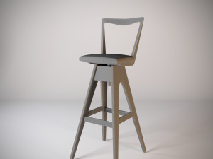 Darnish bar stool 3D Model