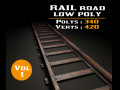 Rail Road 3D Model
