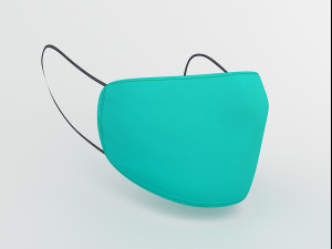 surgical mask 3D Model