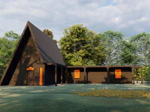 witch house - pbr 3D Model