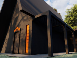 witch house - pbr Modelo 3D