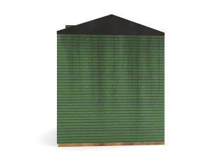 hotel pbr - old wood hotel low-poly Model 3D