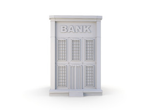 western bank pbr 3Dモデル