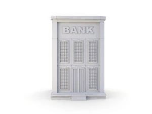 western bank pbr 3D Model