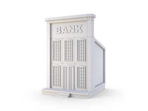 western bank pbr 3Dモデル