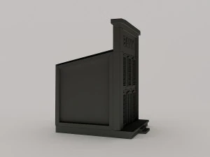 western bank pbr 3D Model