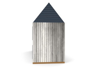 old wooden school pbr 3D Model