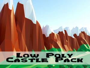 paket kastil - pbr Model 3D