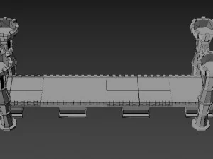 paket kastil - pbr Model 3D