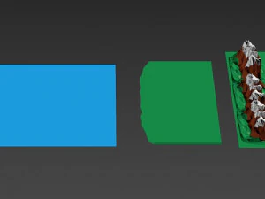 paket kastil - pbr Model 3D