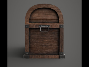 treasure chest - pbr Modelo 3D