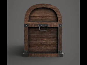 treasure chest - pbr 3D Model