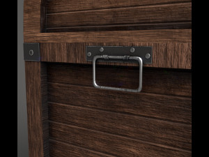 treasure chest - pbr Modelo 3D