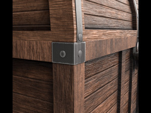 treasure chest - pbr Modelo 3D