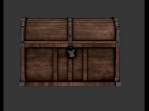 treasure chest - pbr 3D Model