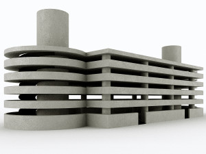 car parking - pbr 3Dモデル