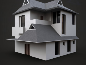 house - pbr 3D Модель