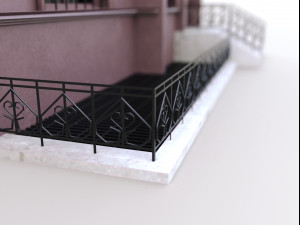 nyc building - pbr low-poly 3D Model