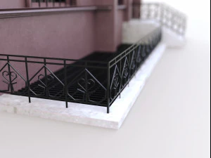 nyc building - pbr low-poly 3D Model