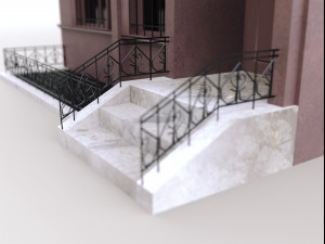 nyc building - pbr low-poly 3D Model