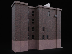 nyc building - pbr low-poly 3D Model