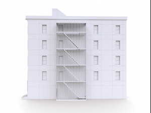 nyc building - pbr low-poly 3D Model