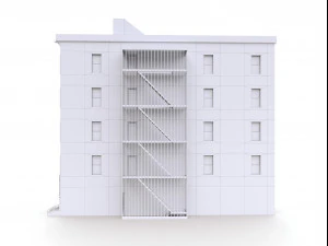 nyc building - pbr low-poly 3D Model