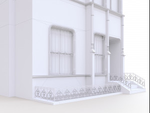 nyc building - pbr low-poly 3D Model