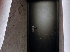 railway tunnel - pbr Model 3D